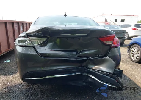 2015 Chrysler 200 Limited из США, поврежденный, VIN 1C3CCCABXFN750530